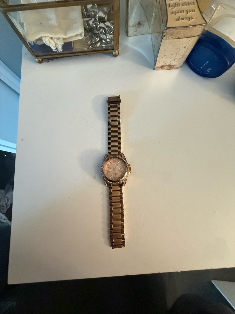 Michael Kors Rose Gold Tone Women's Bracelet Watch
